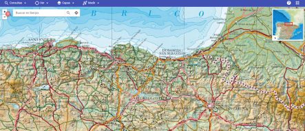 Mapas topográficos online