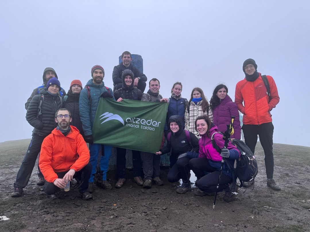 Foto de familia en 2025 en Ganekogorta